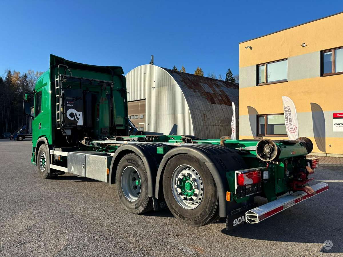 Scania G500, самосвалы с прицепoм