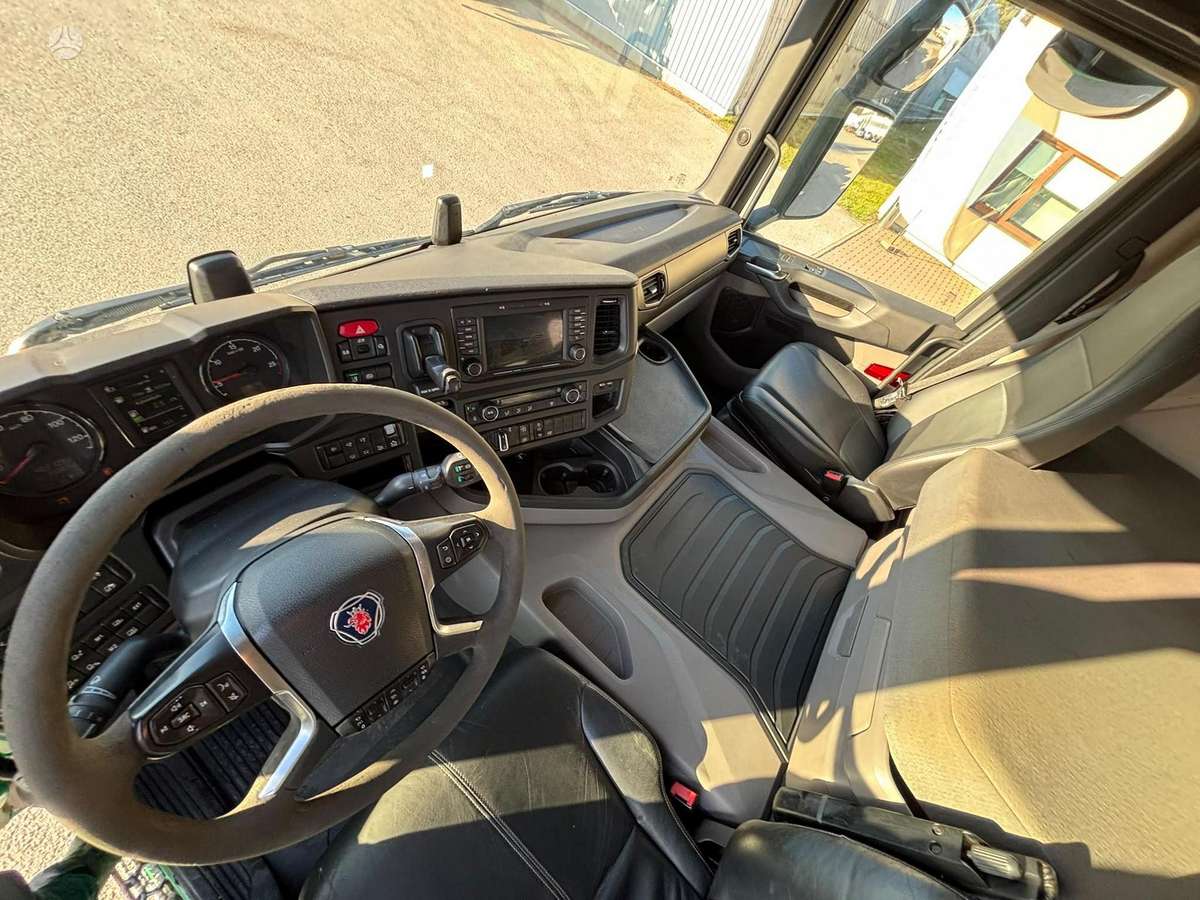 Scania G500, самосвалы с прицепoм