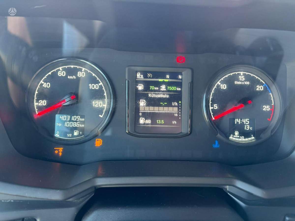 Scania G500, самосвалы с прицепoм