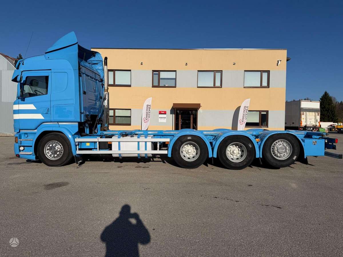 Scania R730, konteinerių gabenimo