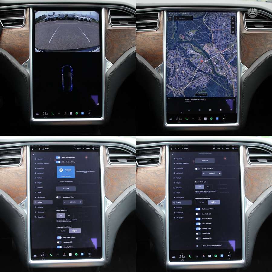 Tesla Model S, sedanas