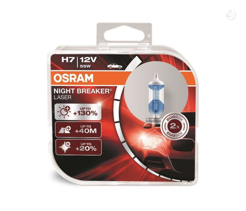 Osram lemputės Night Breaker Laser