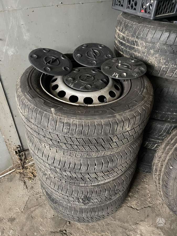 Opel, стальные штампованные диски, R16