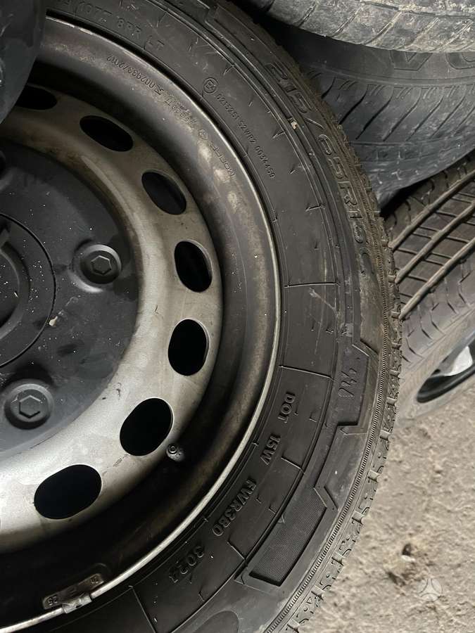 Opel, стальные штампованные диски, R16