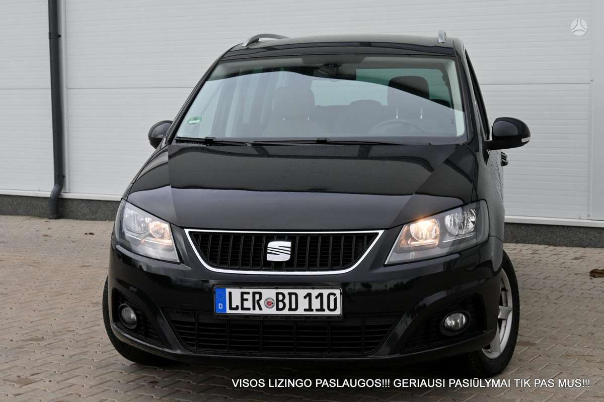 Seat Alhambra 2013 — rear view