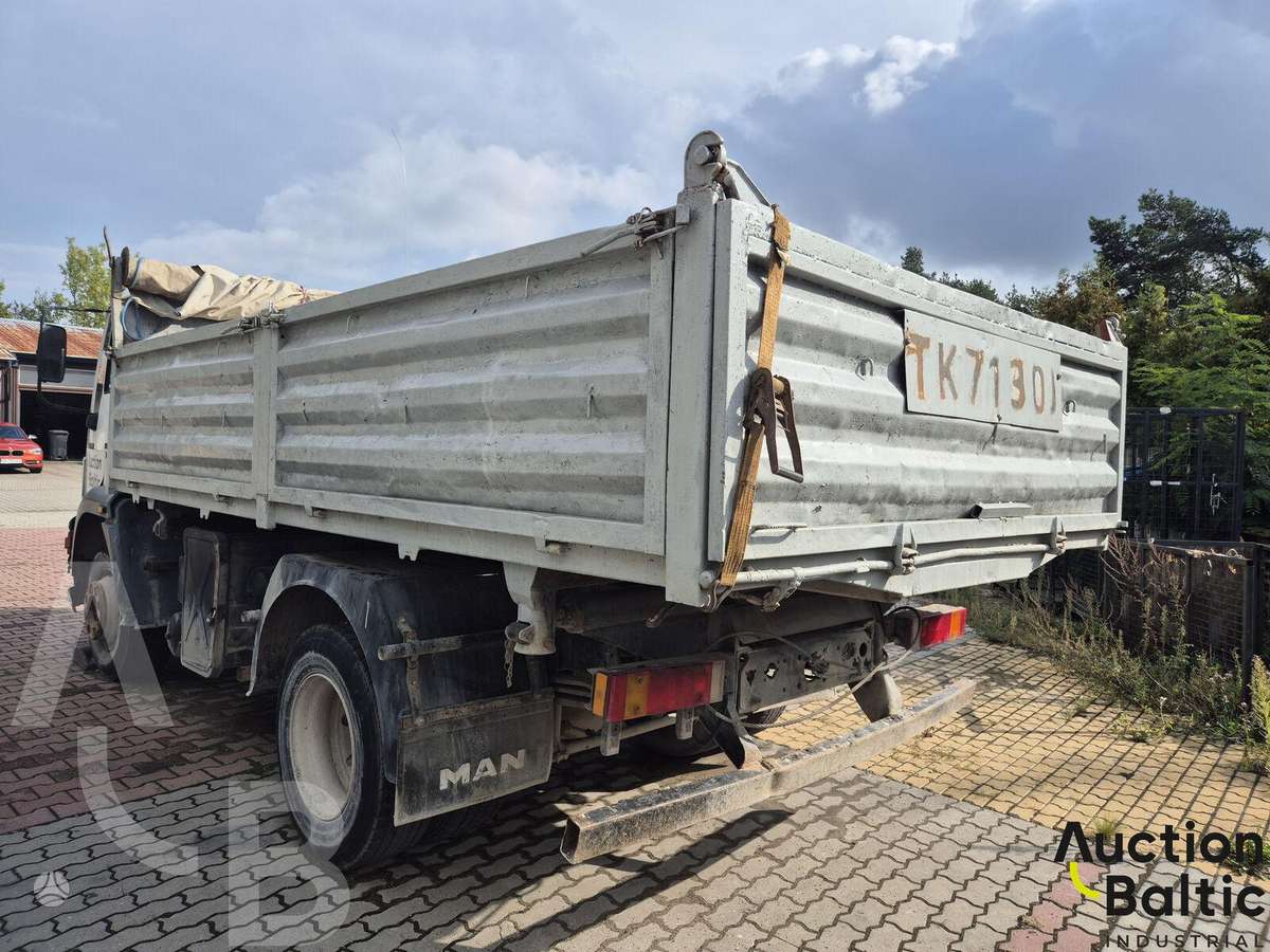 MAN 15.224, dumpers / tippers