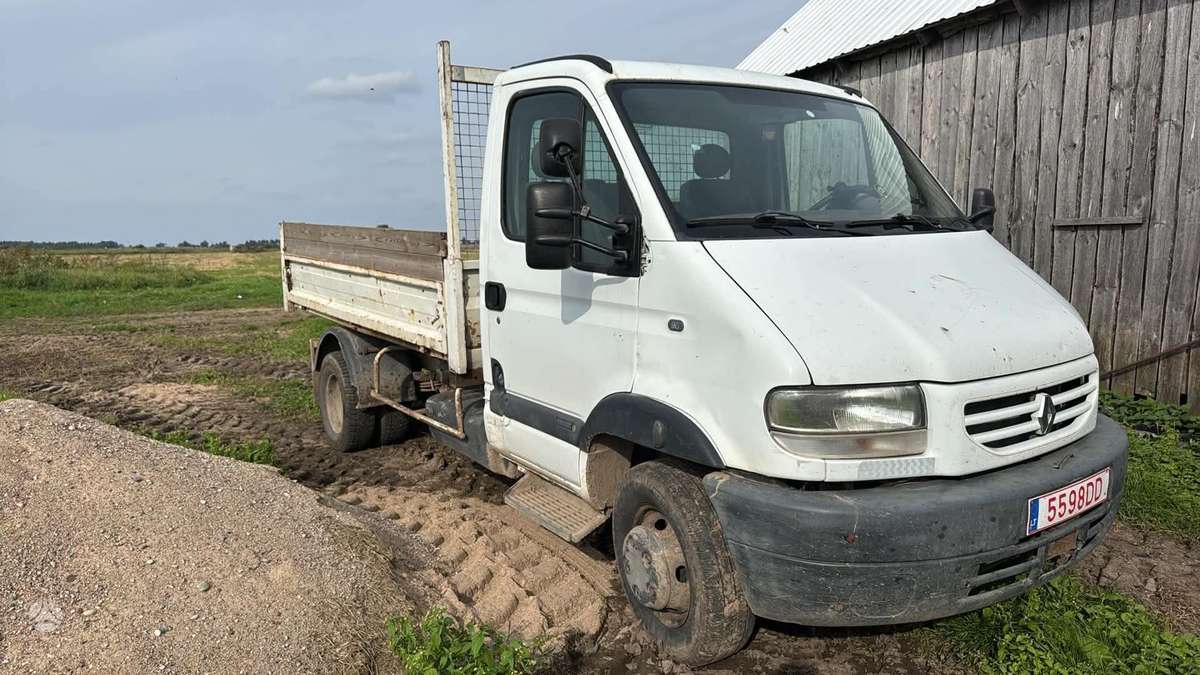 Renault Mascott, самосвалы