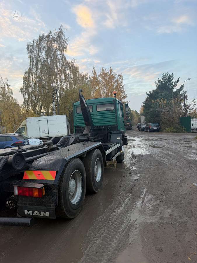 MAN Man 26-464, самосвалы с прицепoм
