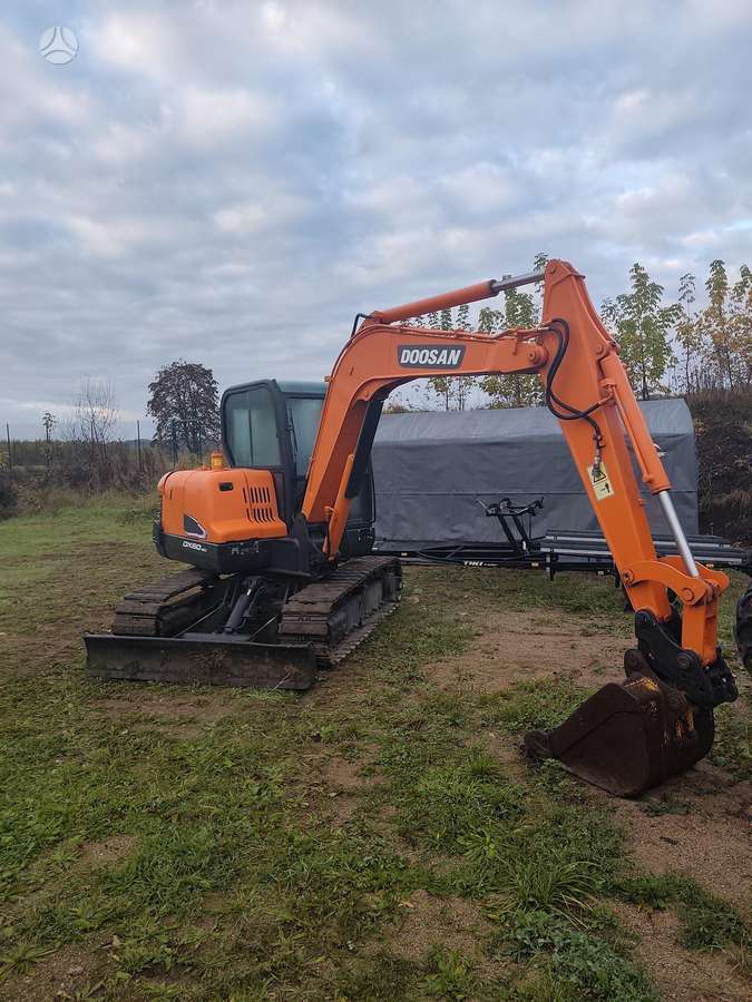 Doosan 5700, mini ekskavatoriai