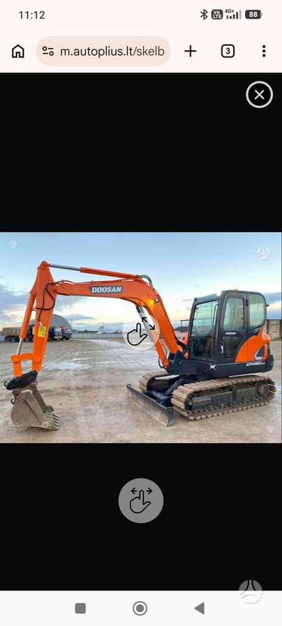 Doosan 5700, mini excavator
