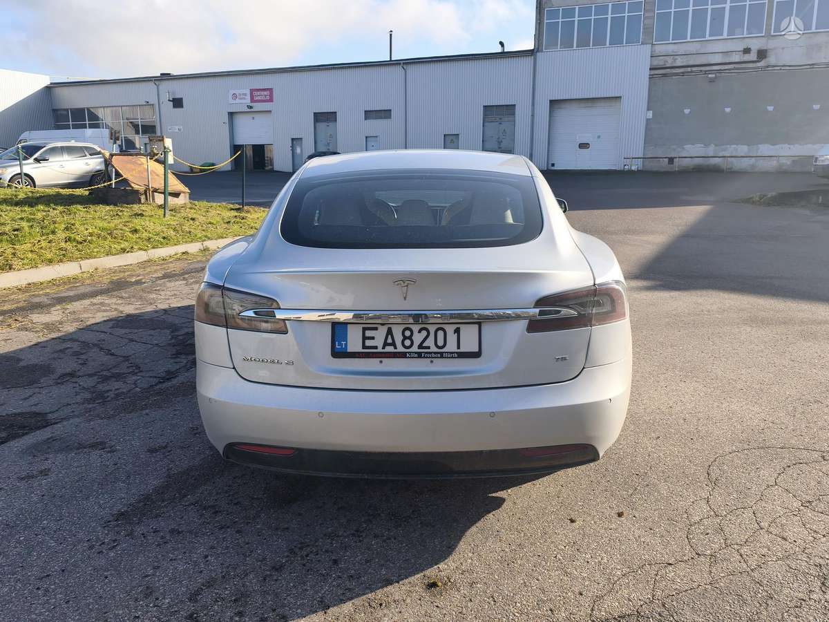 Tesla Model S, 75 kWh, sedanas