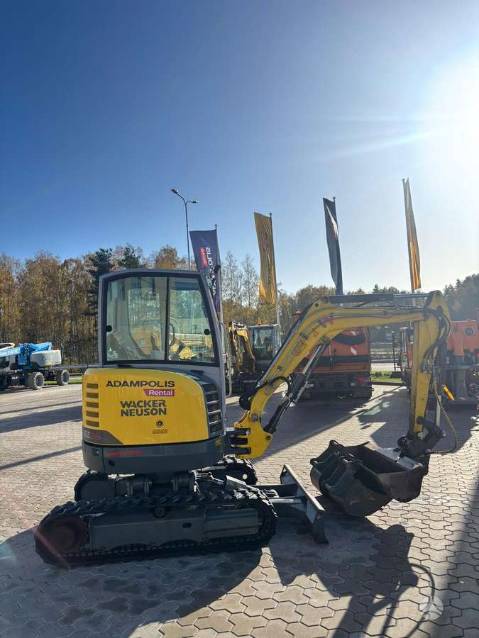 Wacker EZ26, экскаваторы