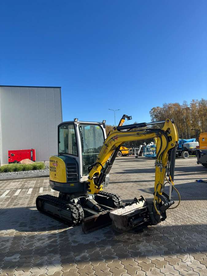 Wacker EZ26, экскаваторы