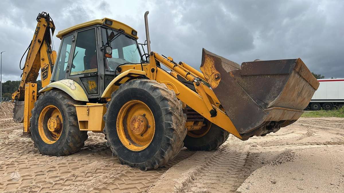 JCB 4CX, excavator loader