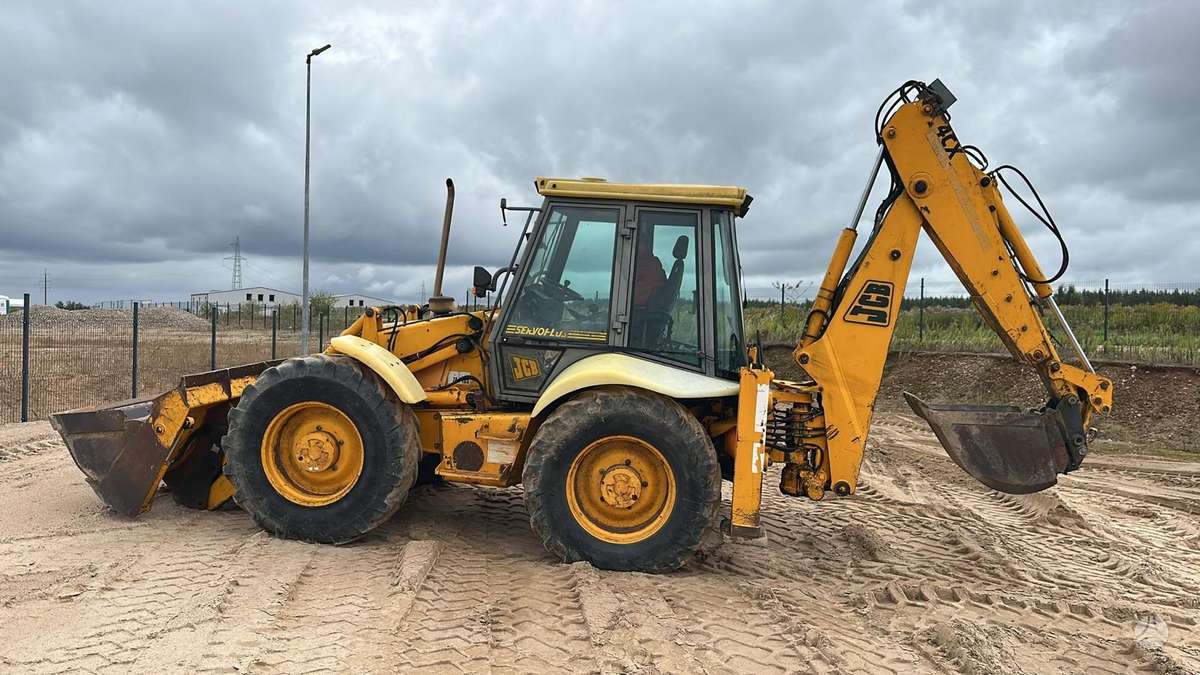 JCB 4CX, excavator loader