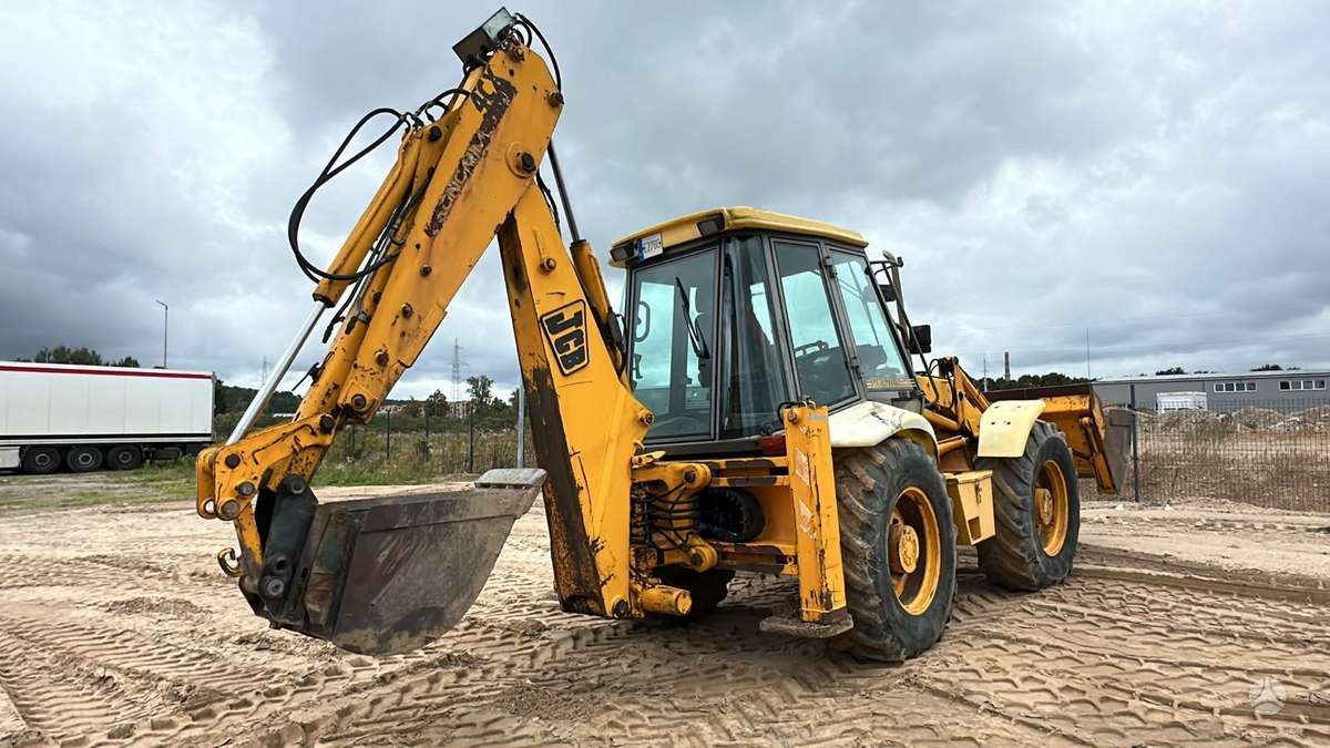 JCB 4CX, excavator loader