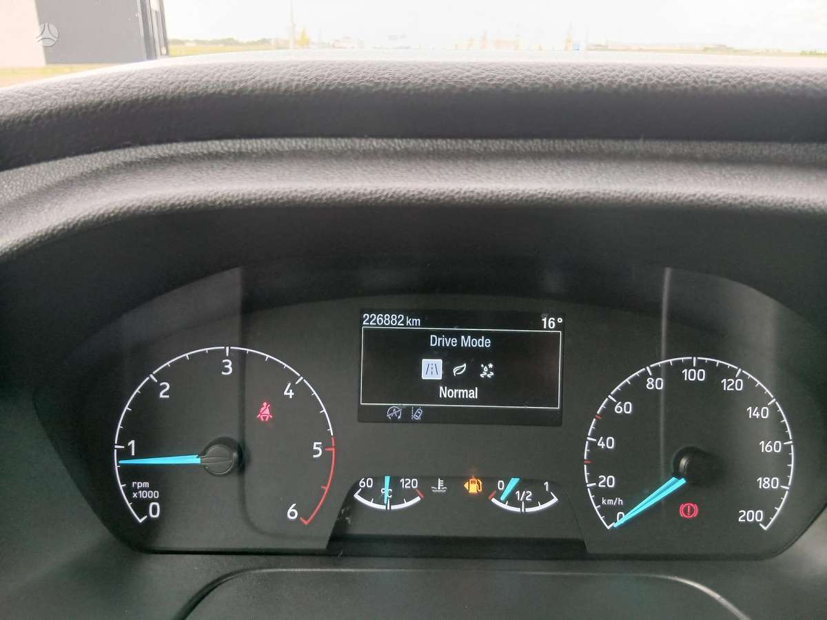 Ford TRANSIT, bortiniai su tentu