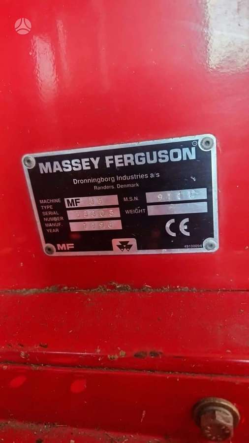 Massey Ferguson 36, комбайны