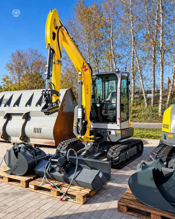 Wacker EZ36, mini ekskavatori