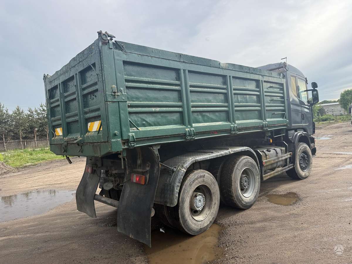 Scania 124 Manual 8x4, самосвалы