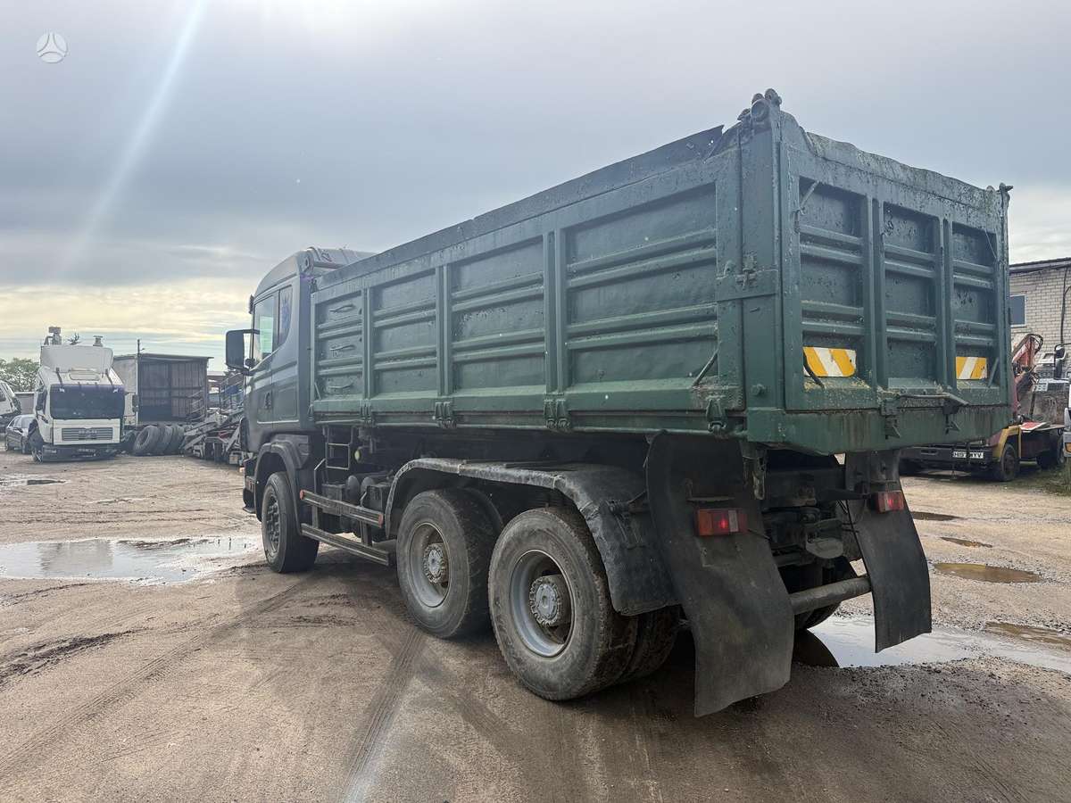 Scania 124 Manual 8x4, самосвалы