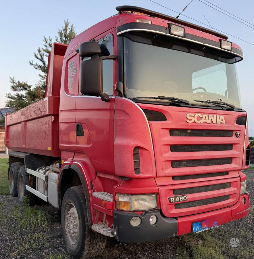 Scania R480, самосвалы