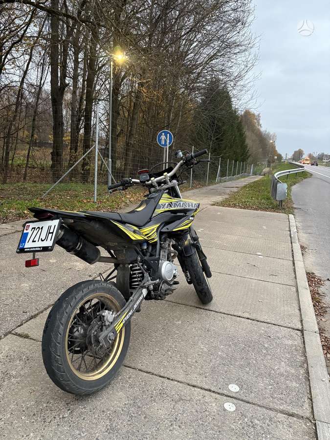 Yamaha WR 125cc, supermoto