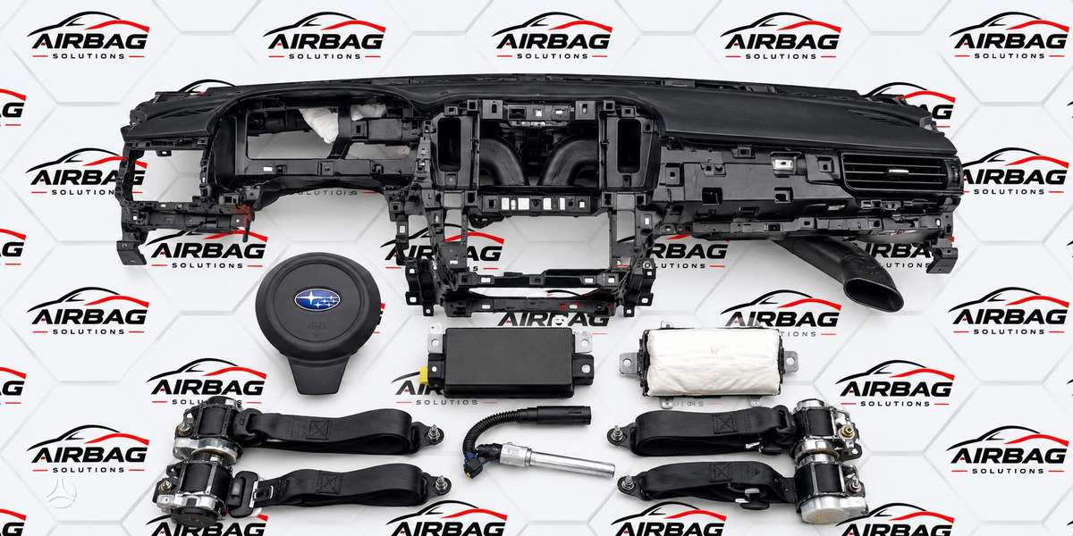 Subaru Outback salono detalės