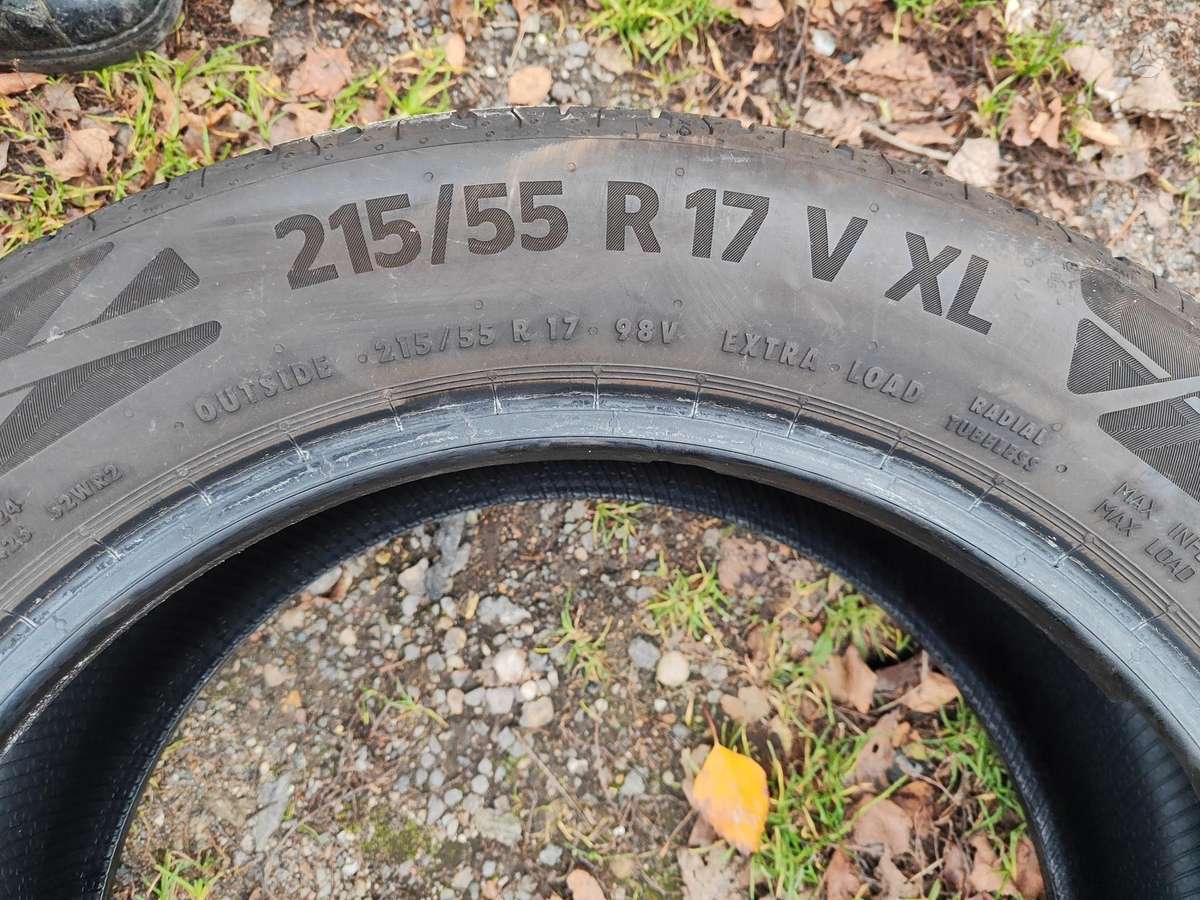 Continental, летние 215/55 R17