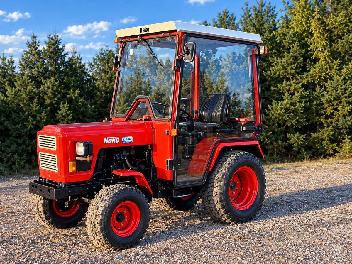 Hako 1500d, garden tractors