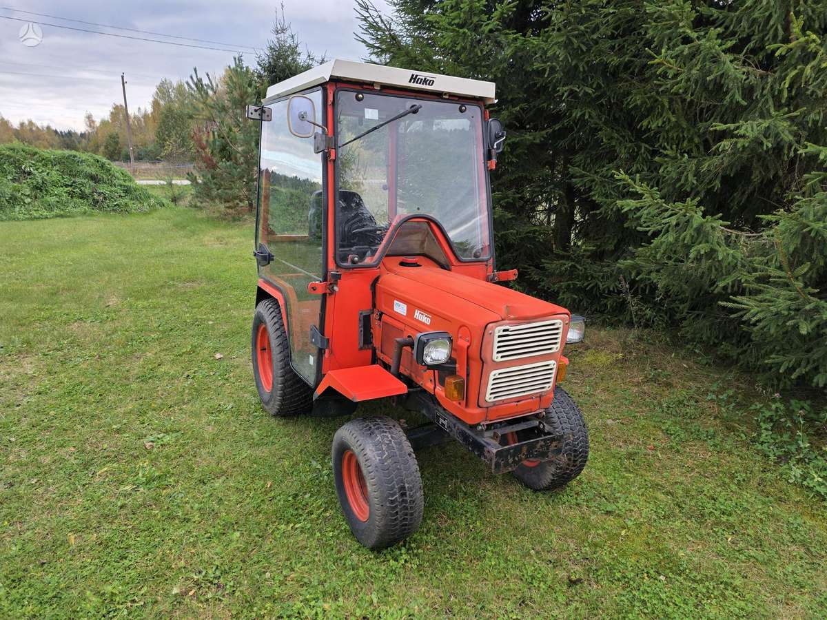 Hako 1500d, садовые тракторы