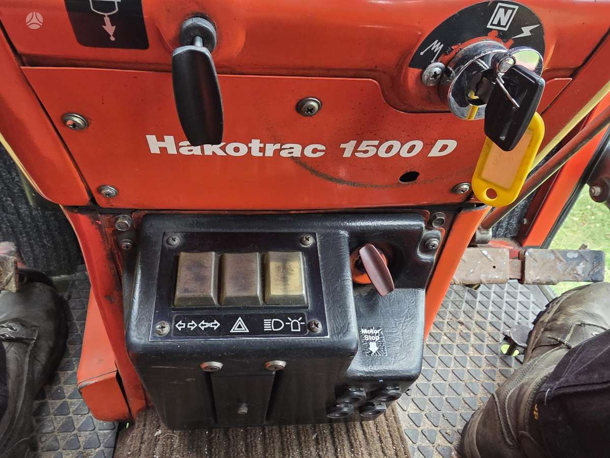 Hako 1500d, garden tractors