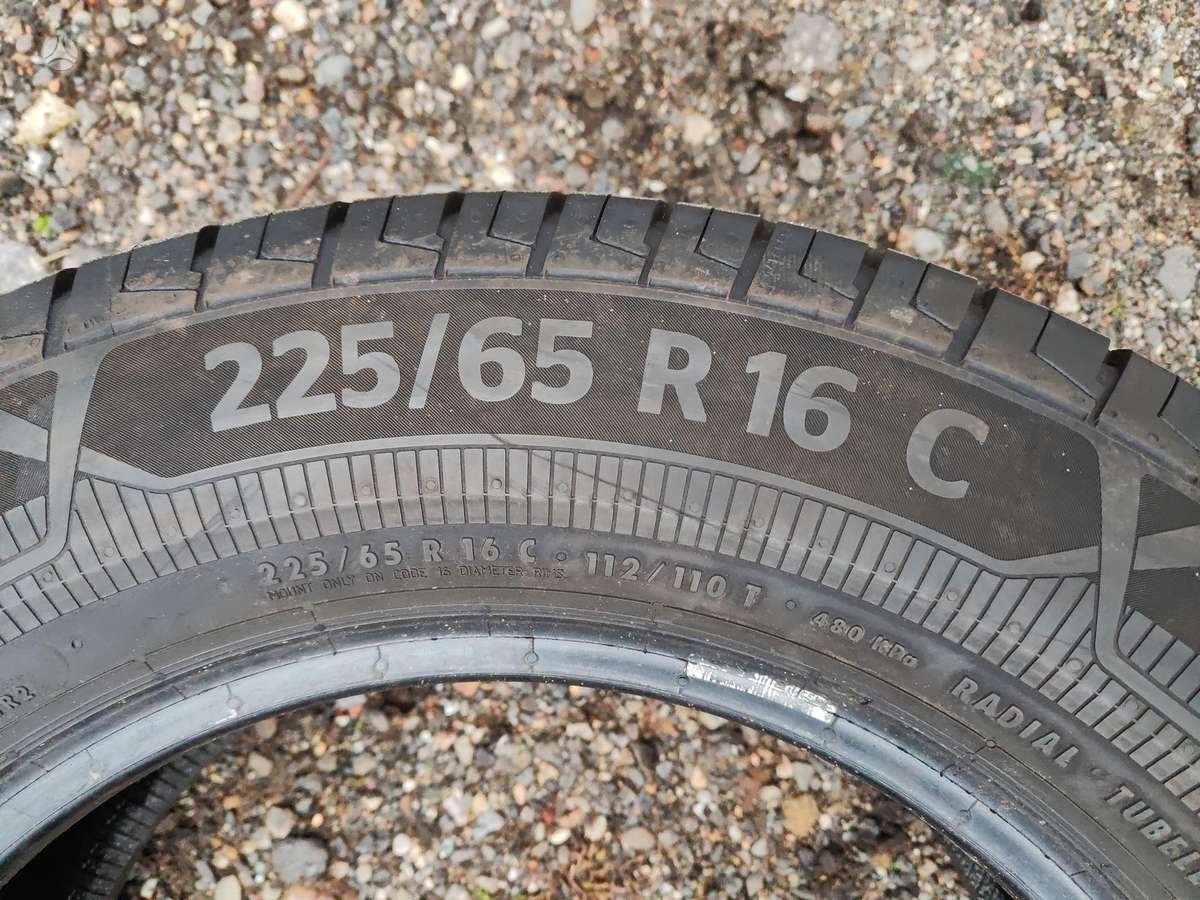 Continental R16C, летние 225/65 R16