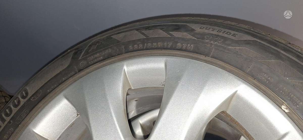 Opel, light alloy, R17