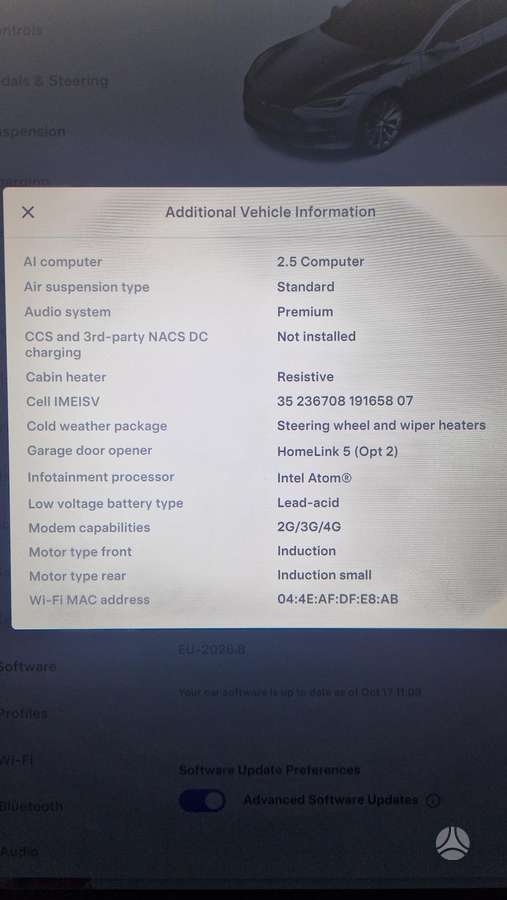 Tesla Model S, 75 кВт·ч, Седан