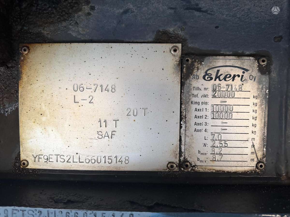 Ekeri 2-axel, box / van type