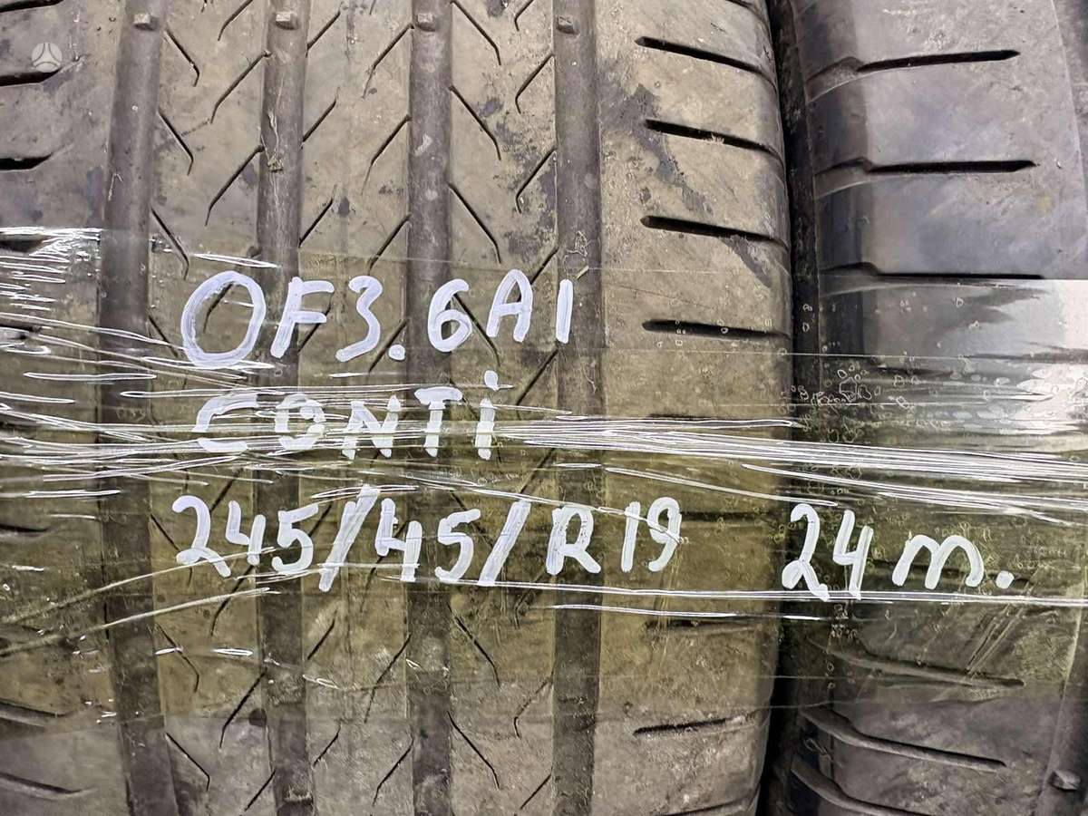 Continental, летние 245/45 R19
