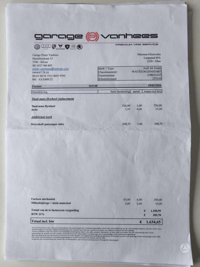 Audi A6, 2.0 l., Универсал