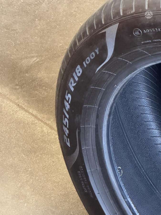 Pirelli Pzero, vasarinės 255/45 R18