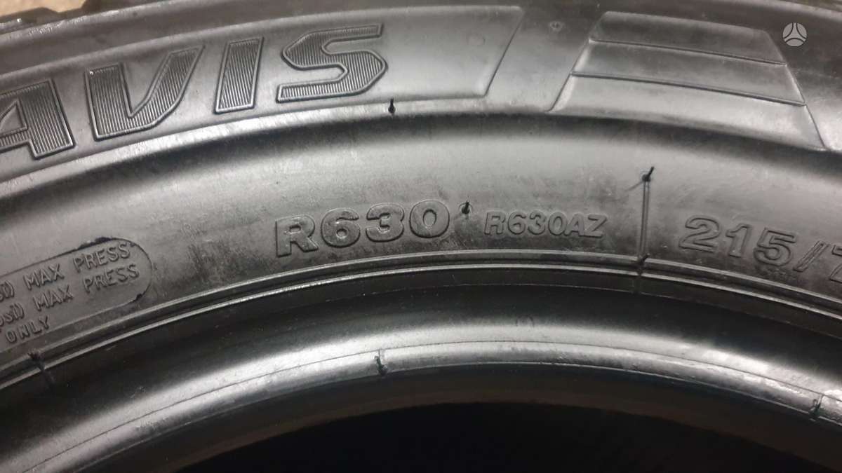 Bridgestone Duravis, vasarinės 215/70 R15