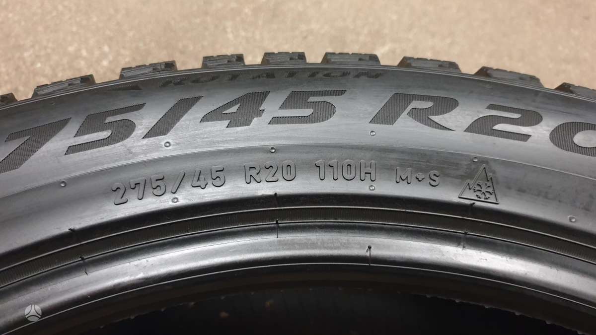 Pirelli Scorpion Ice Zero 2 NAUJA, зимние 275/45 R20