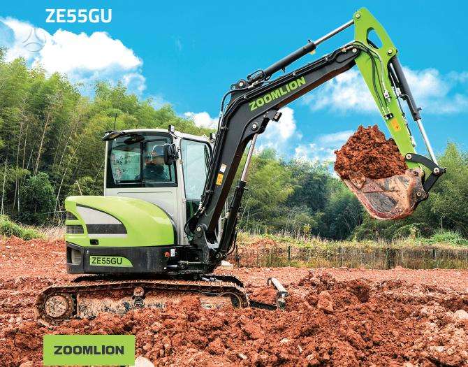 Zoomlion ZE55GU, mini excavator