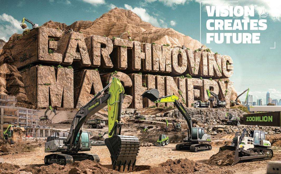 Zoomlion ZE55GU, mini excavator