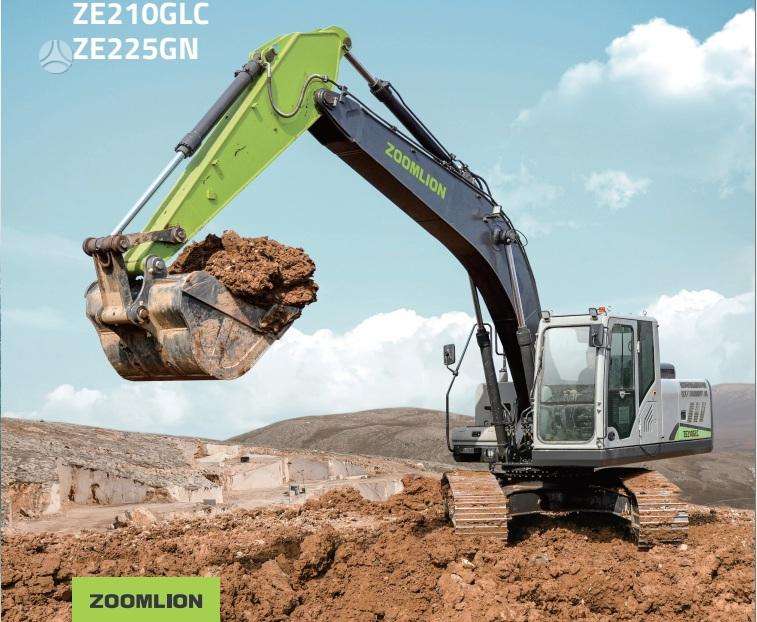 Zoomlion ZE210GLC, ekskavatoriai