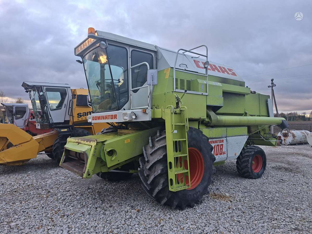 Claas Dominator 108sl, kombainai
