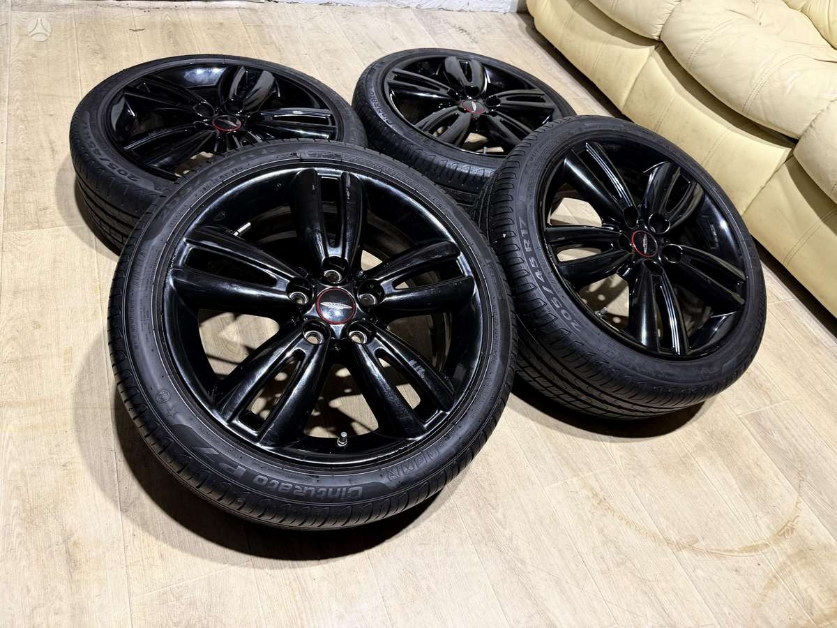 MINI Cooper su vas. padangomis, легкосплавные , R17