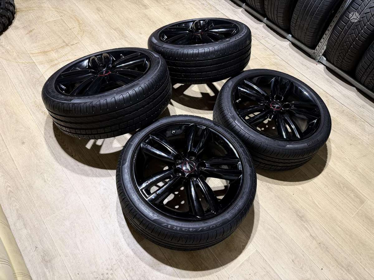 MINI Cooper su vas. padangomis, легкосплавные , R17