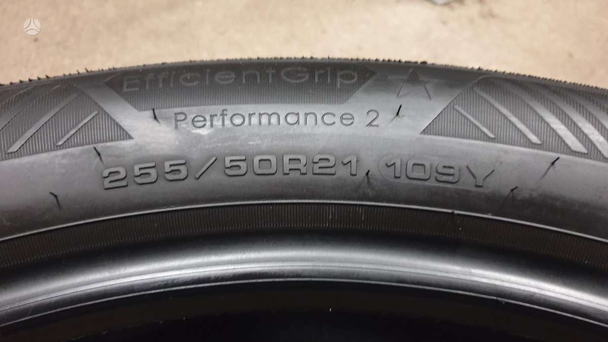 Goodyear EfficientGripPerformance2 7mm, летние 255/50 R21