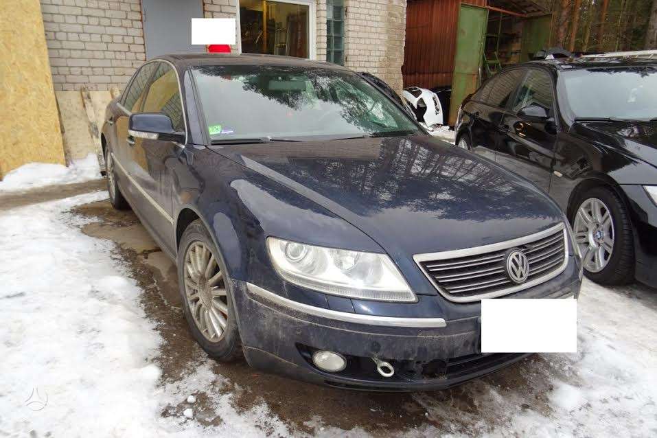Volkswagen Phaeton Dezes kodas hyv