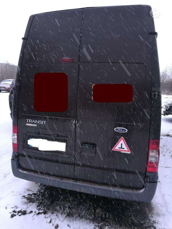 Ford Transit 2.2, preču